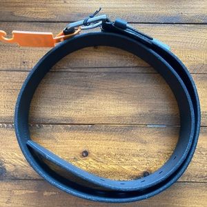 Timberland leather black belt